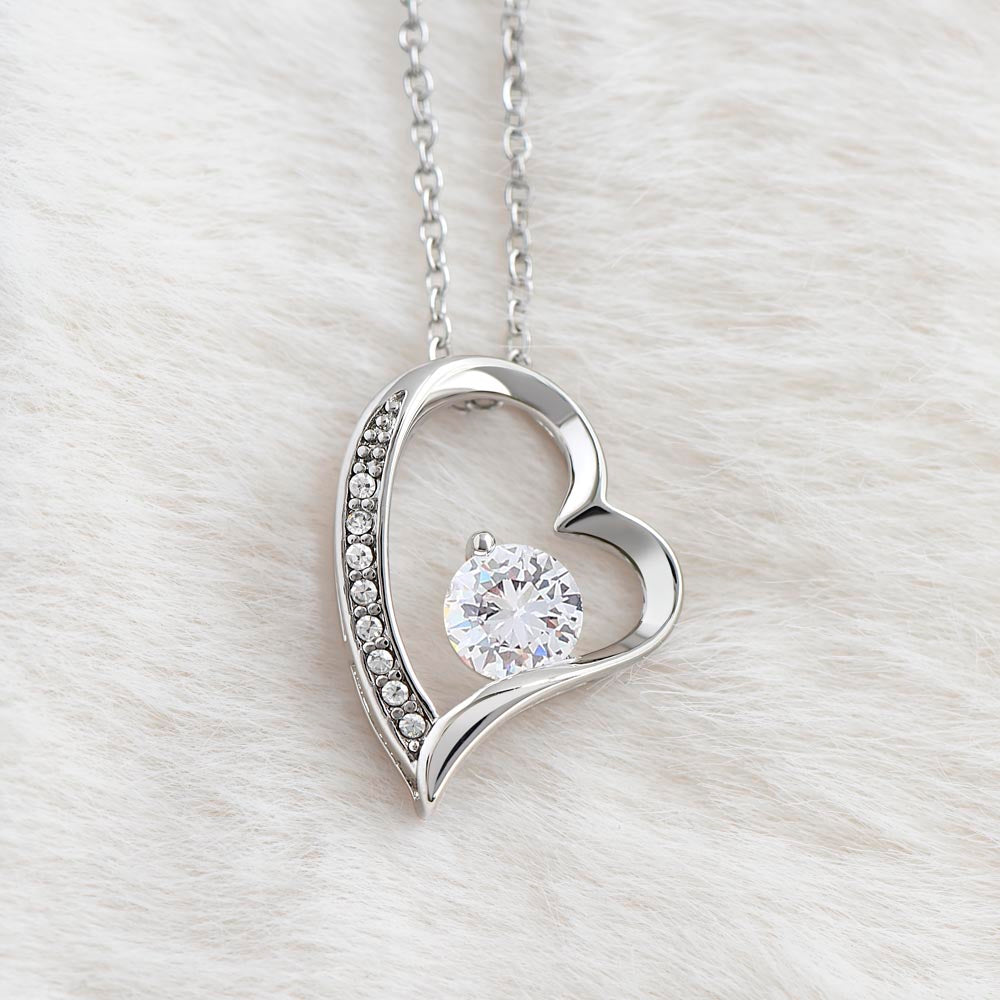 Forever Love Necklace, To Mom Mother's Day Gift, Birthday Gift, Just Because Gift, Mom Necklace, Gift to Mom, Heart Necklace