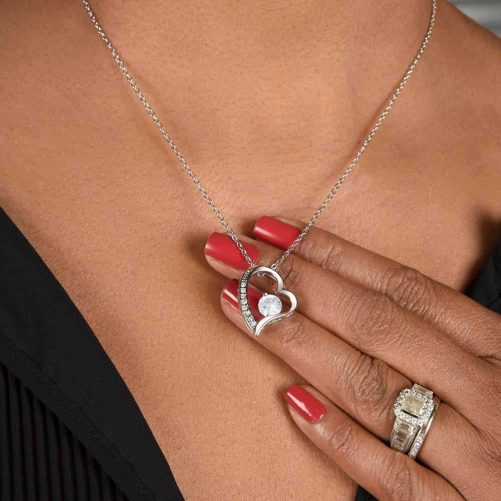 Forever Love Necklace -- To My Valentine, I Love You Always