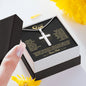 To My Son - Cross Necklace, Cross Pendant, Holy Confirmation, Gift from Parents, Confirmation Necklace, Gift for Him, Baptism Gift, First Communion, Faith, Christening, Confirmation, Cross Necklace