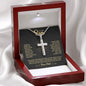 To My Son - Cross Necklace, Cross Pendant, Holy Confirmation, Gift from Parents, Confirmation Necklace, Gift for Him, Baptism Gift, First Communion, Faith, Christening, Confirmation, Cross Necklace