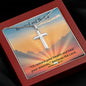 Restored and Healed Stainless Steel Cross Necklace, Cross Pendant, Holy Confirmation, Gift from Godparent, Gift from Parents, Confirmation Necklace, Baptism Gift, First Communion, Faith, Christening, Confirmation, Cross Necklace