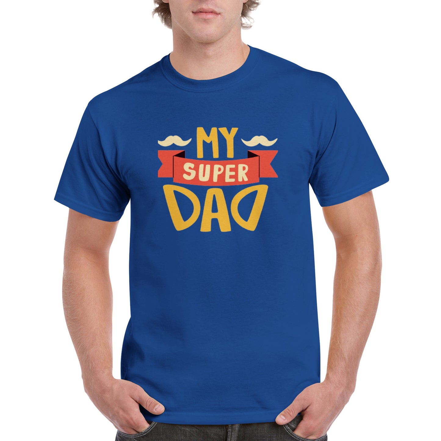 My Super Dad. Heavyweight Unisex Crewneck T-shirt