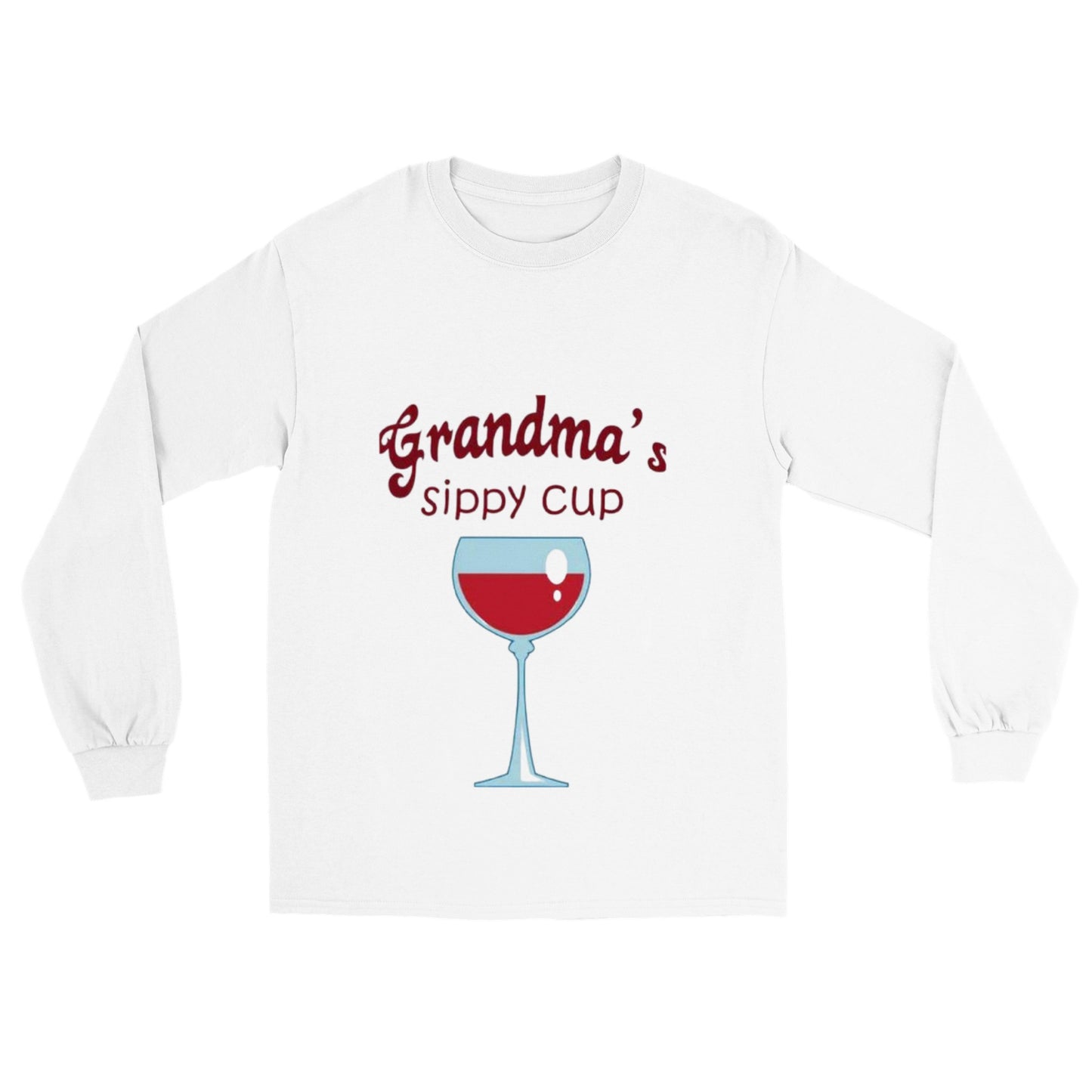 Grandma's Sippy Cup. Classic Unisex Longsleeve T-shirt