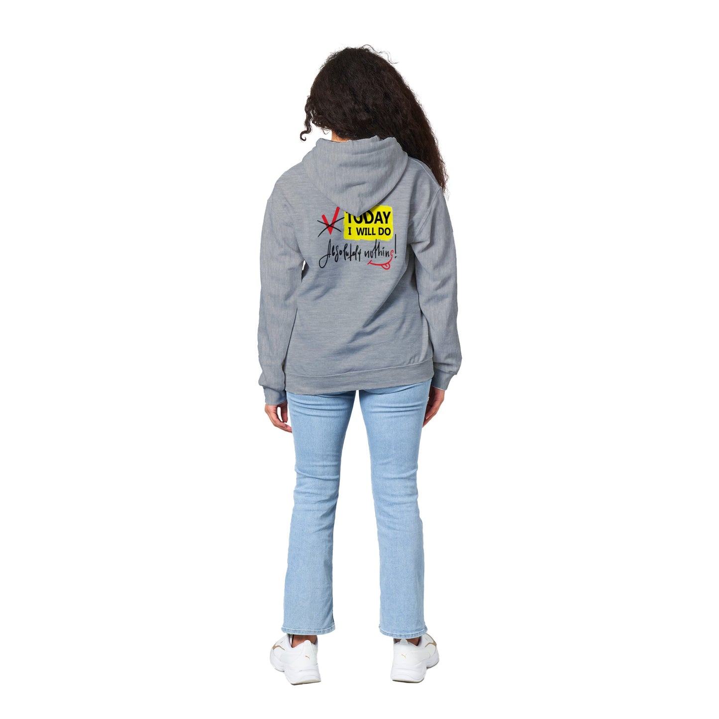 Today I Will Do Absolutely Nothing. Classic Unisex Pullover Hoodie