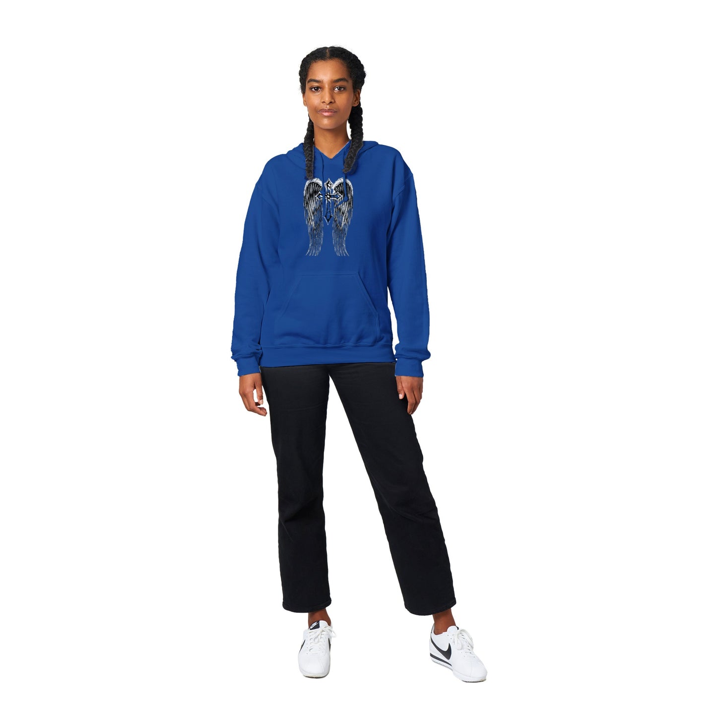 Winged Cross. Classic Unisex Pullover Hoodie
