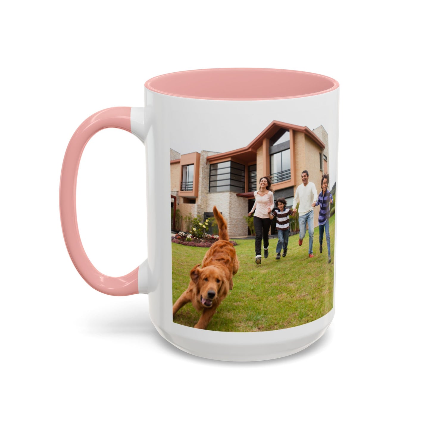 Custom Photo Mug with Text, Personalized Photo Coffee Mug, Double-Sided Print - 11oz & 15oz, Gift for Family, Friends