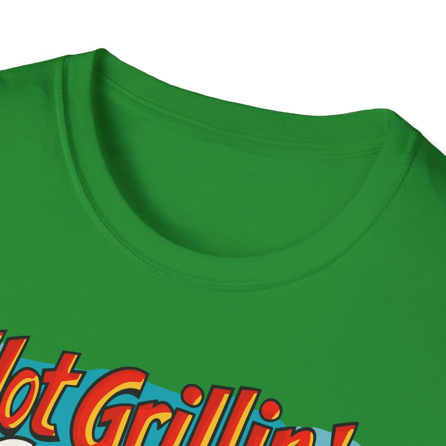 Hot Grillin Cool Chillin Cool Dad T-Shirt | Father's Day Gift | Unisex Tee for Dads | Comfortable Casual Wear | Gift for Dad | Fire Theme