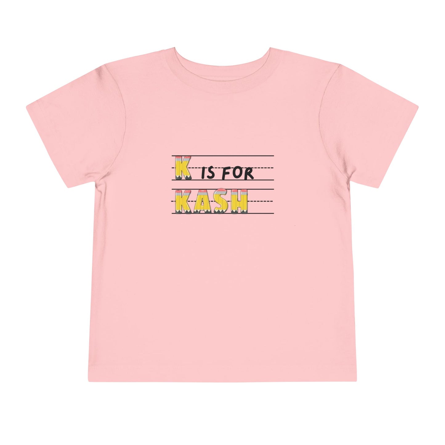 Custom Kids Name School Shirt, Back to School T-shirt, Toddler First Day of School Tee, Alphabet with Name Tee, Kindergarten Shirt with Name