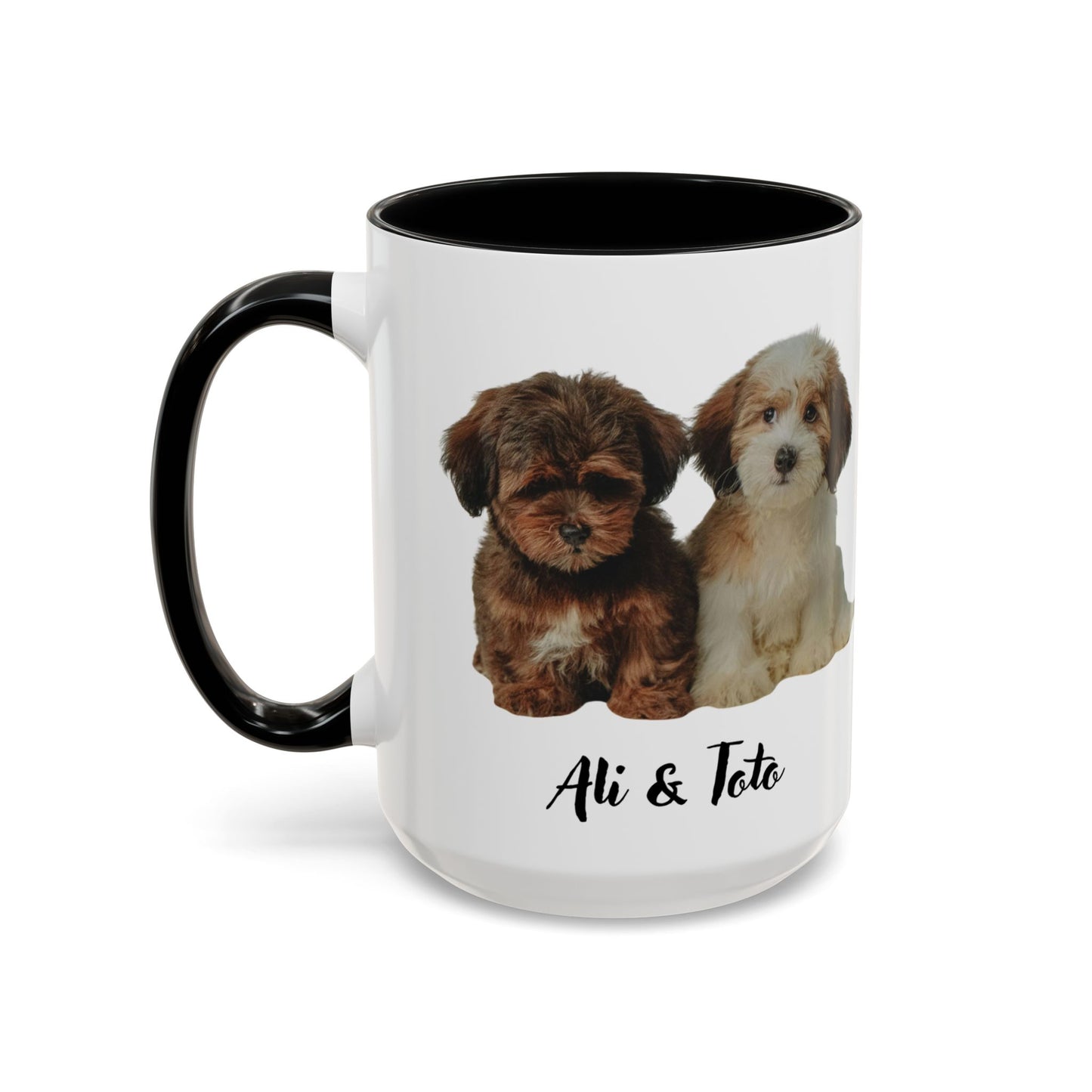 Custom Photo Mug with Text, Personalized Photo Coffee Mug, Double-Sided Print - 11oz & 15oz, Gift for Family, Friends