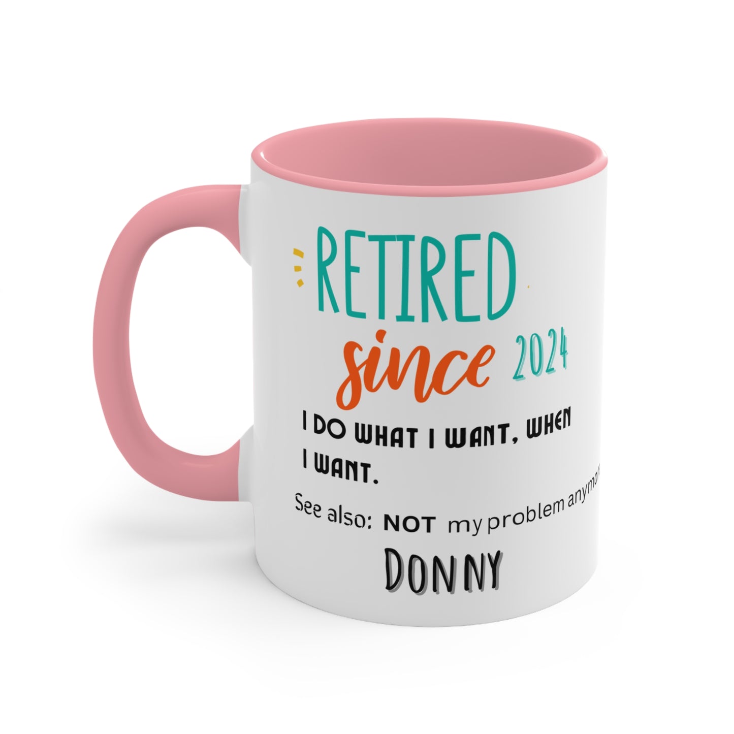 Personalized Retired Coffee Mug, Retirement Coffee Cup, Retirement Mug, Retirement Cup, Retirement Gifts, Gift for her/him