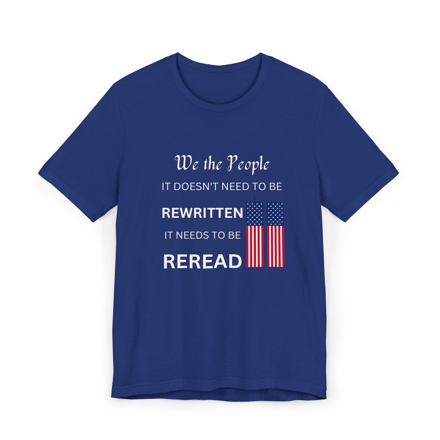 Patriotic Statement Unisex T-Shirt, Political apparel, American flag tee, July 4th gift, Patriotic Shirt, Gift for activists