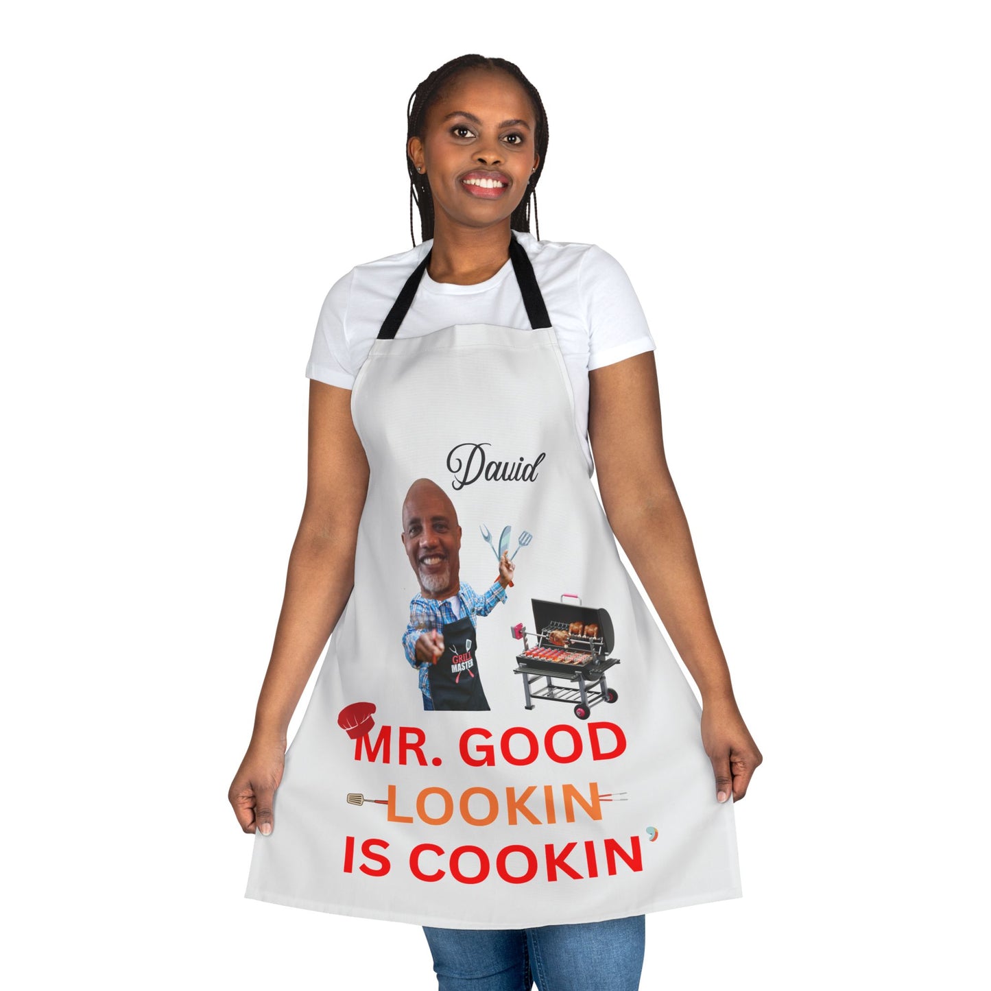 Personalized Apron for Men, Grill Daddy Apron, Father's Day Gift, Custom Men's Apron, BBQ Griller Apron, Chef Gift