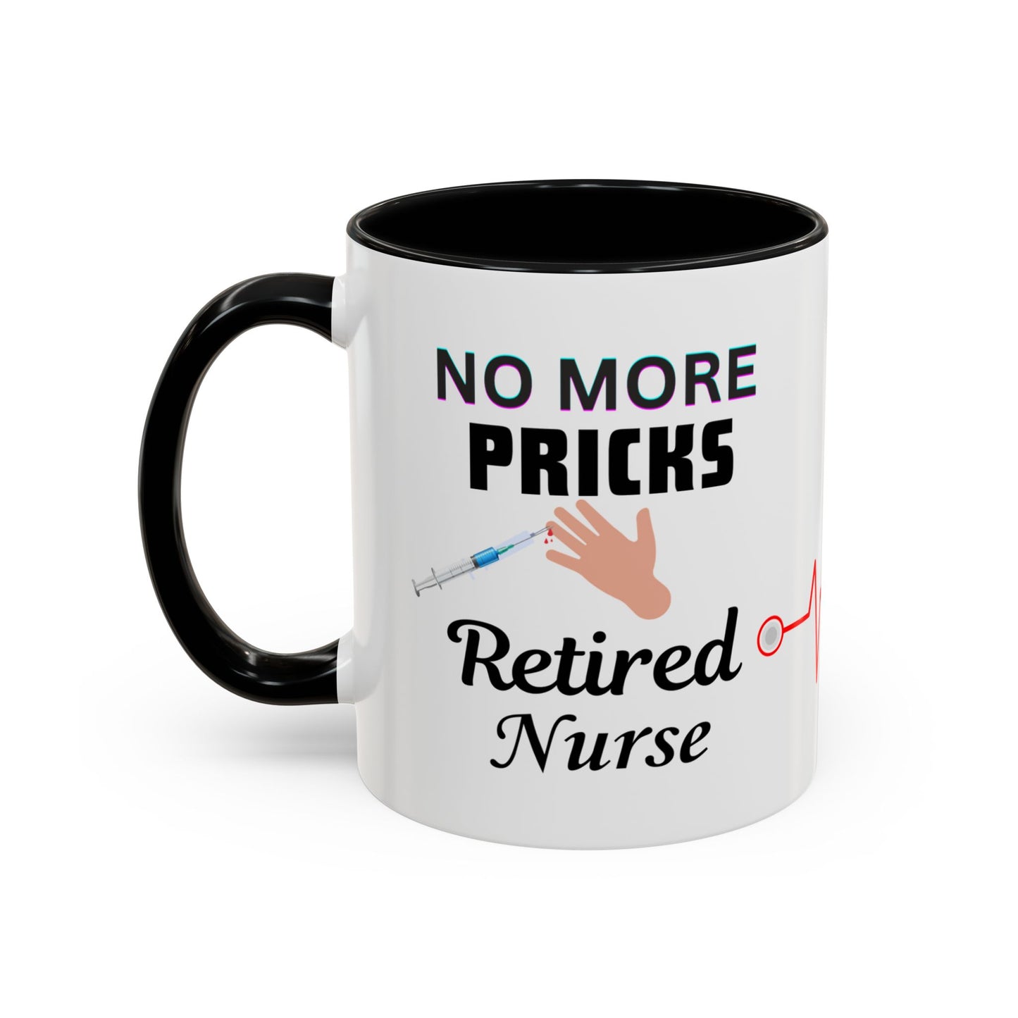 Retired Nurse Save Yourself  Coffee Mug, Fun Gift for Retirement, Personalized Mug for Nurses, Coffee Cup for Grandkids Contact, Perfect for Holidays