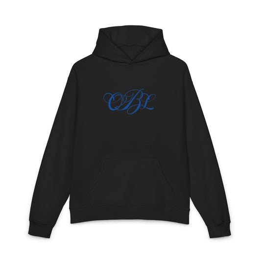 Monogram Script Initials Relaxed Hoodie