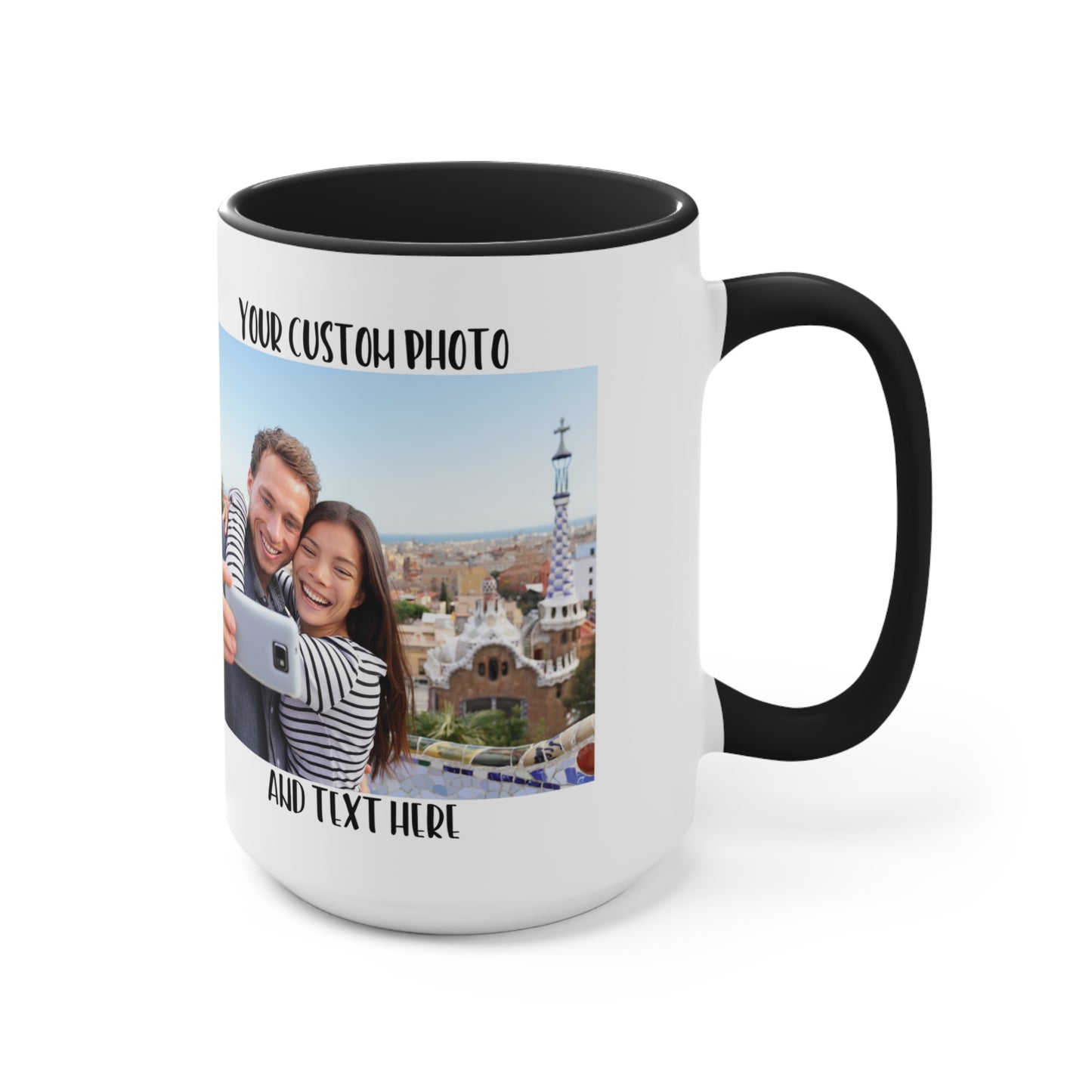 Customizable Logo-Text Mug , Photo Coffee Mug, Custom Mug Gift for Mom, Anniversary Gift for Her/Him, Christmas gift, Birthday Gift