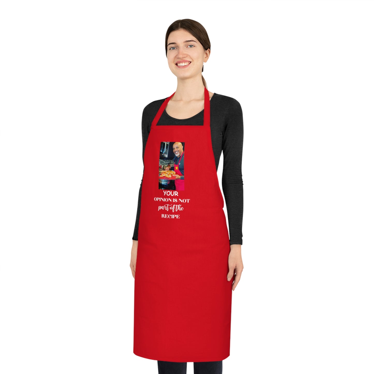 Humorous Cotton Apron - Perfect for Chefs & Bakers, Kitchen Gift, Funny Cooking Gear, Culinary Humor, Unique Cooking Apron