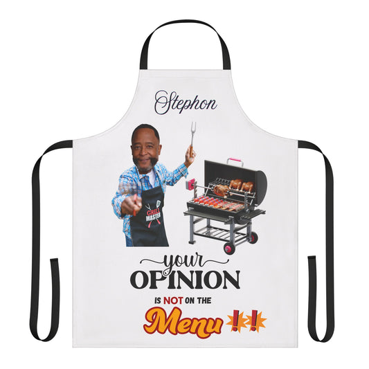 Stephon Personalized Apron for Men, Grill Daddy Apron, Father's Day Gift, Custom Men's Apron, Grill Apron for Men, BBQ Griller Apron, Chef Gift