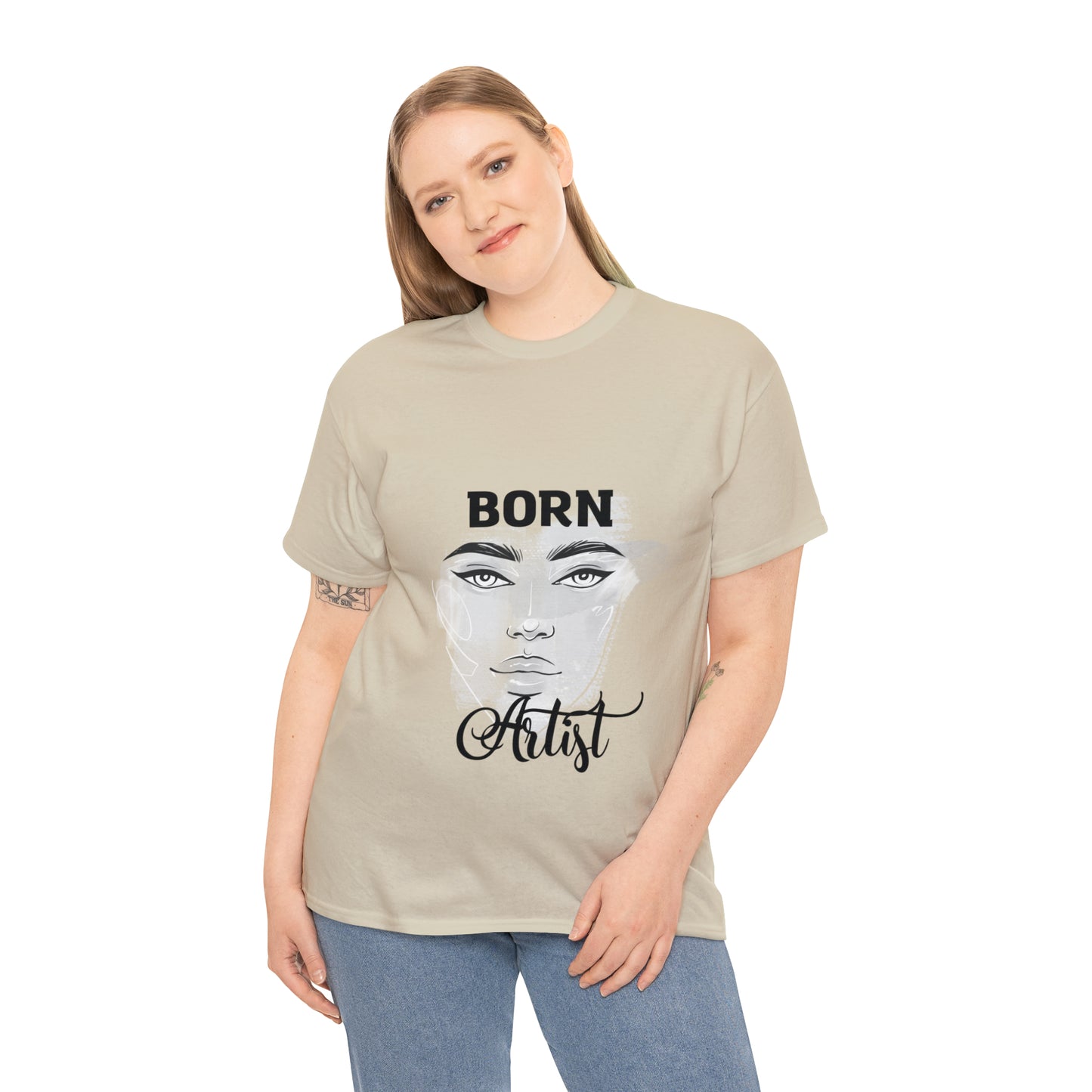 Born Artist Unisex Heavy Cotton Tee