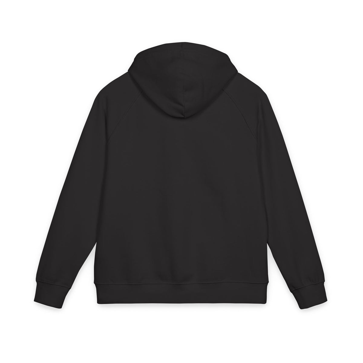 Embroidered Initial B Black Hoodie