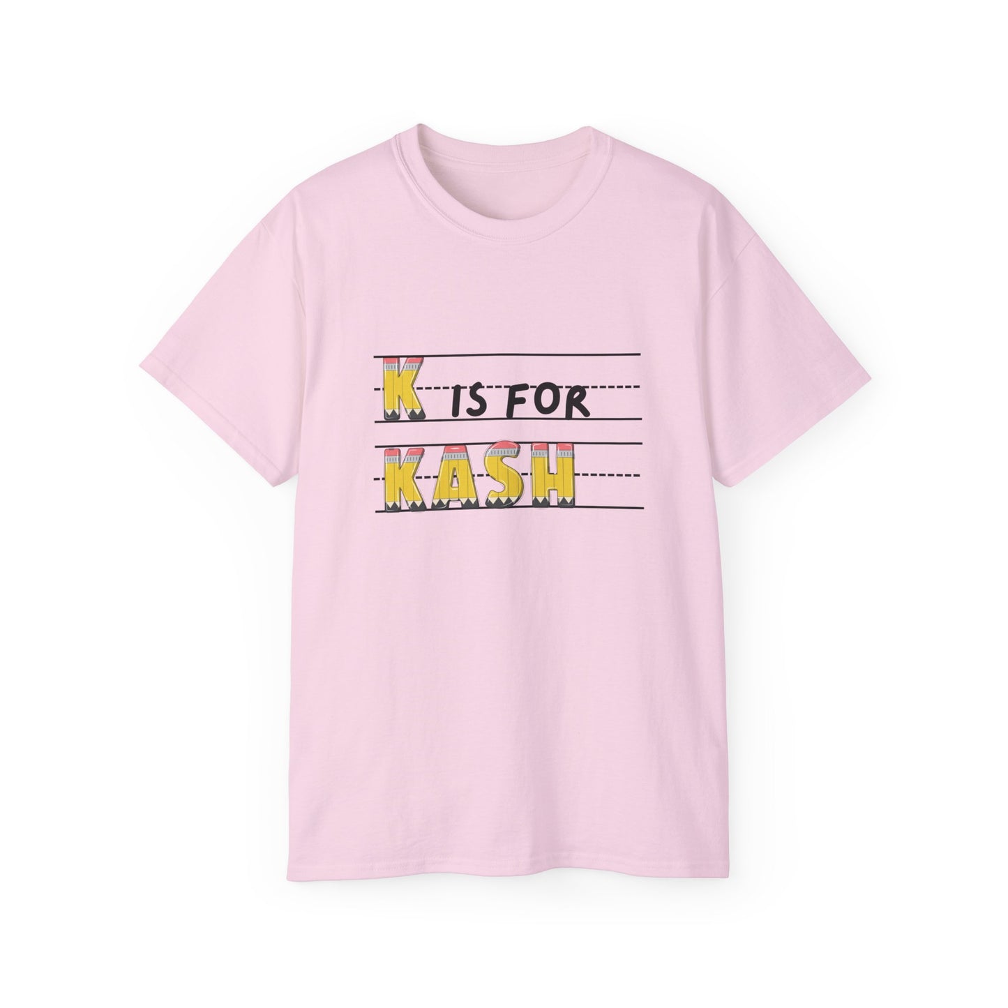 Unisex T-shirt, Personalized Tee, Custom Name School Shirt, Back to School
