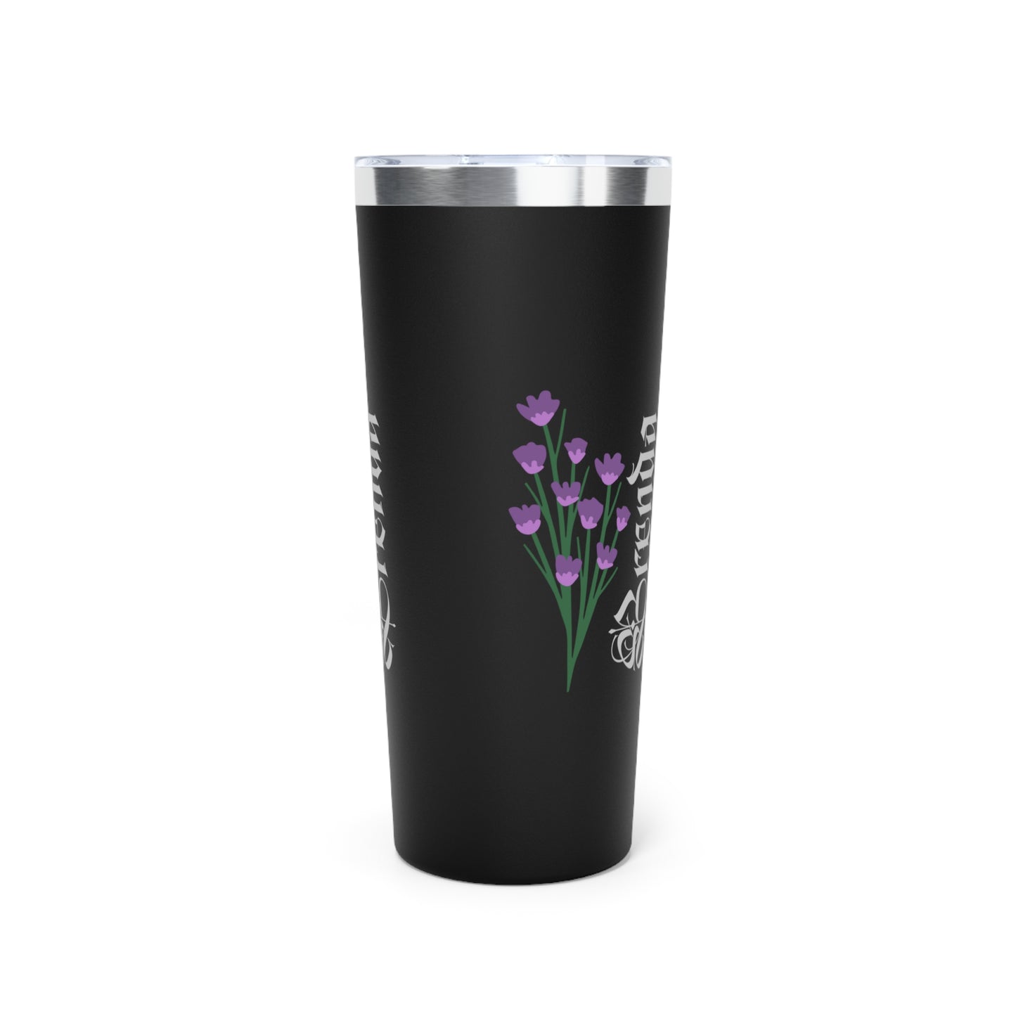 February Personalized Birth Flower 22 oz Tumbler, Personalized Birth Flower Coffee Cup With Name, Gifts for Her, Bridesmaid Proposal, Party Favor