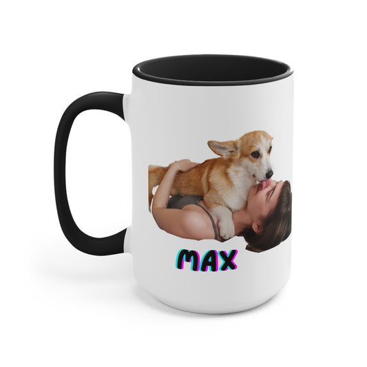 Gift for pet owner, animal lover gift, custom mug design, personalized gifts, dog lover gift, pet photo mug, pet photo gift, cute dog mug