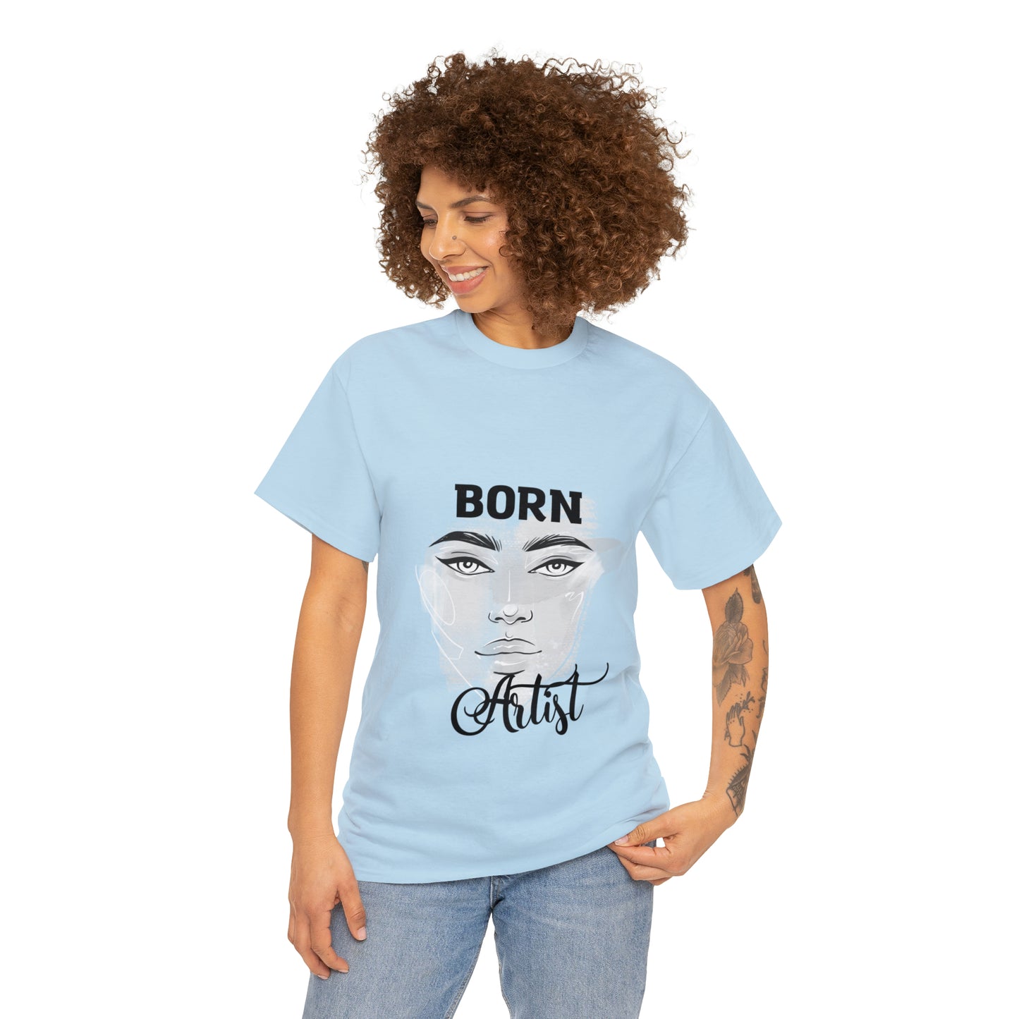 Born Artist Unisex Heavy Cotton Tee