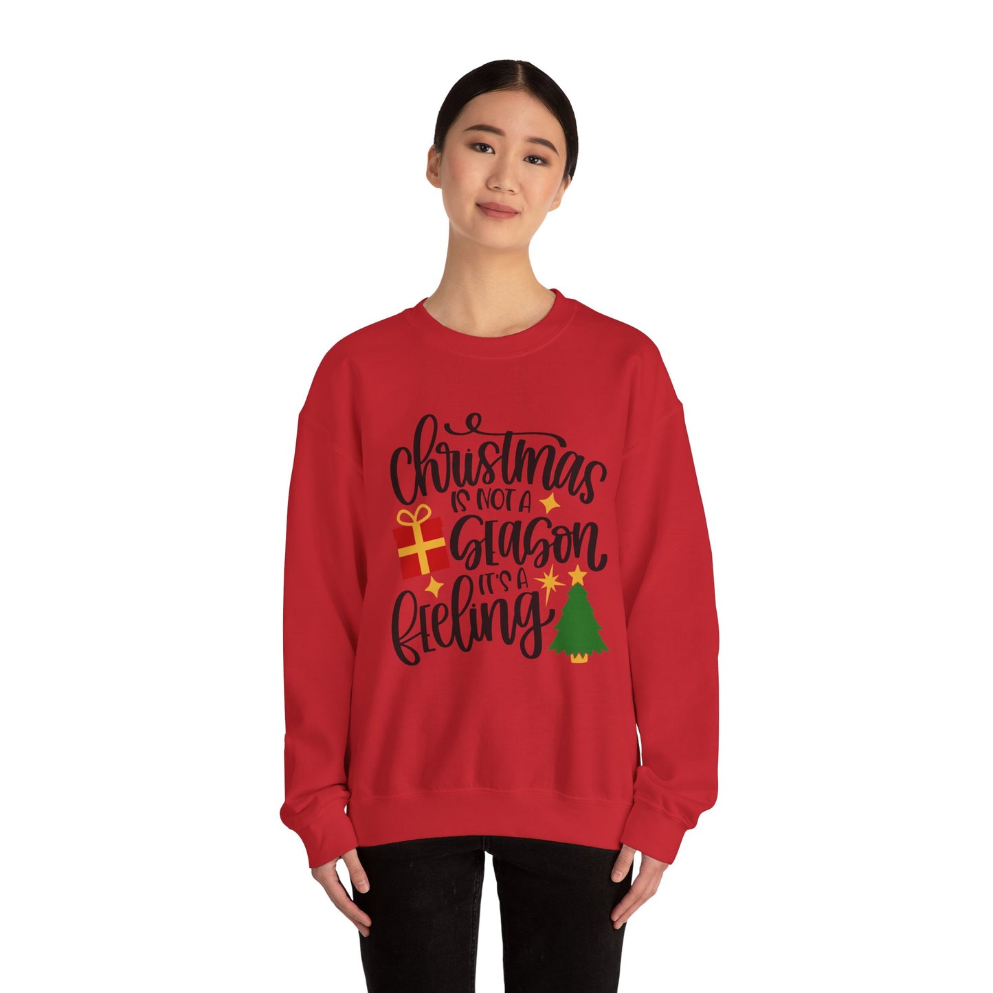 Unisex Heavy Blend Crewneck Sweatshirt, Funny T-shirt, Christmas Shirt, Christmas Slogan Shirts, Christmas Sweater, Santa Shirt