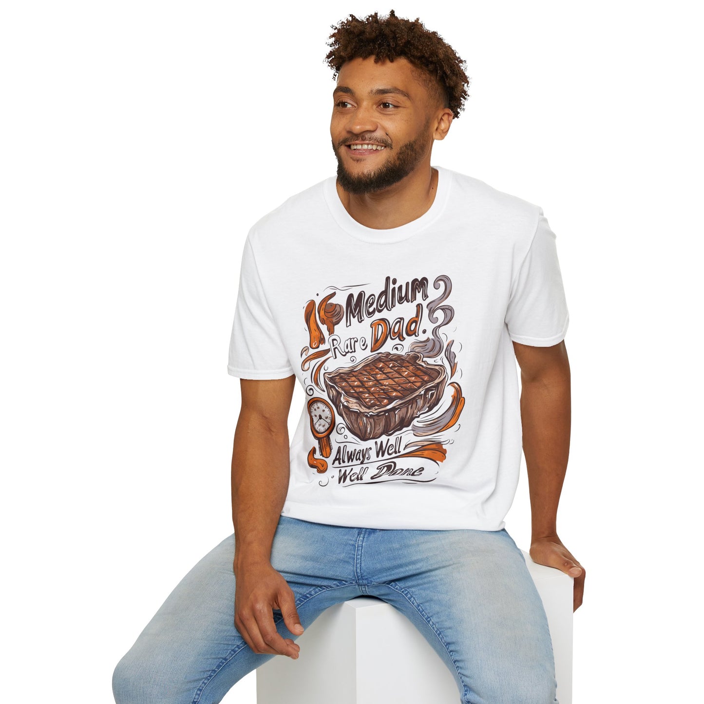 Medium Rare Dad T-Shirt, Dad BBQ shirt, BBQ Lover Shirt, Meat Lover shirt, Gifts for dad, Tailgating shirt, Gifts for him, BBQ party outfit
