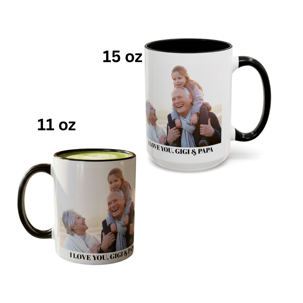 Personalized Photo Coffee Mug Birthday Gift, Custom Mug Gift for Him/Her, Anniversary Gift for Her/Him, Valentine's Day gifts, Mug with Picture
