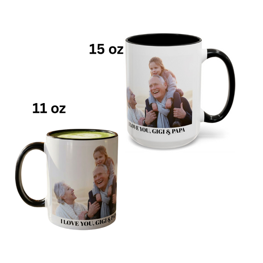 Personalized Photo Coffee Mug Birthday Gift, Custom Mug Gift for Him/Her, Anniversary Gift for Her/Him, Valentine's Day gifts, Mug with Picture