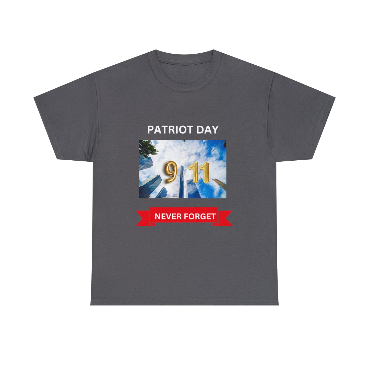 Unisex Heavy Cotton Tee- Patriot Day 9/11