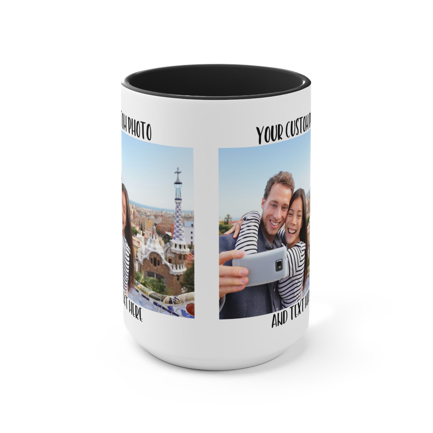 Customizable Logo-Text Mug , Photo Coffee Mug, Custom Mug Gift for Mom, Anniversary Gift for Her/Him, Christmas gift,  Birthday Gift