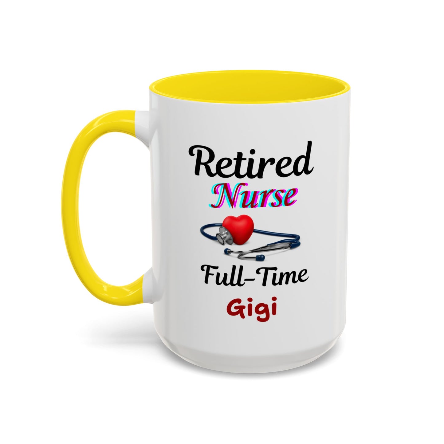 Retired Nurse Save Yourself  Coffee Mug, Fun Gift for Retirement, Personalized Mug for Nurses, Coffee Cup for Grandkids Contact, Perfect for Holidays