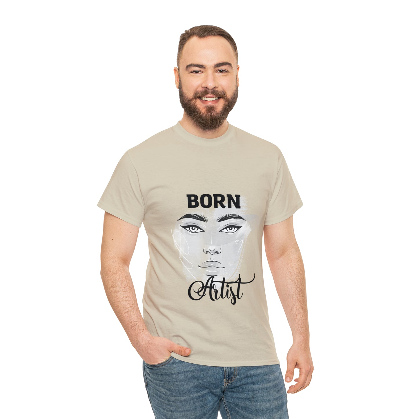 Born Artist Unisex Heavy Cotton Tee