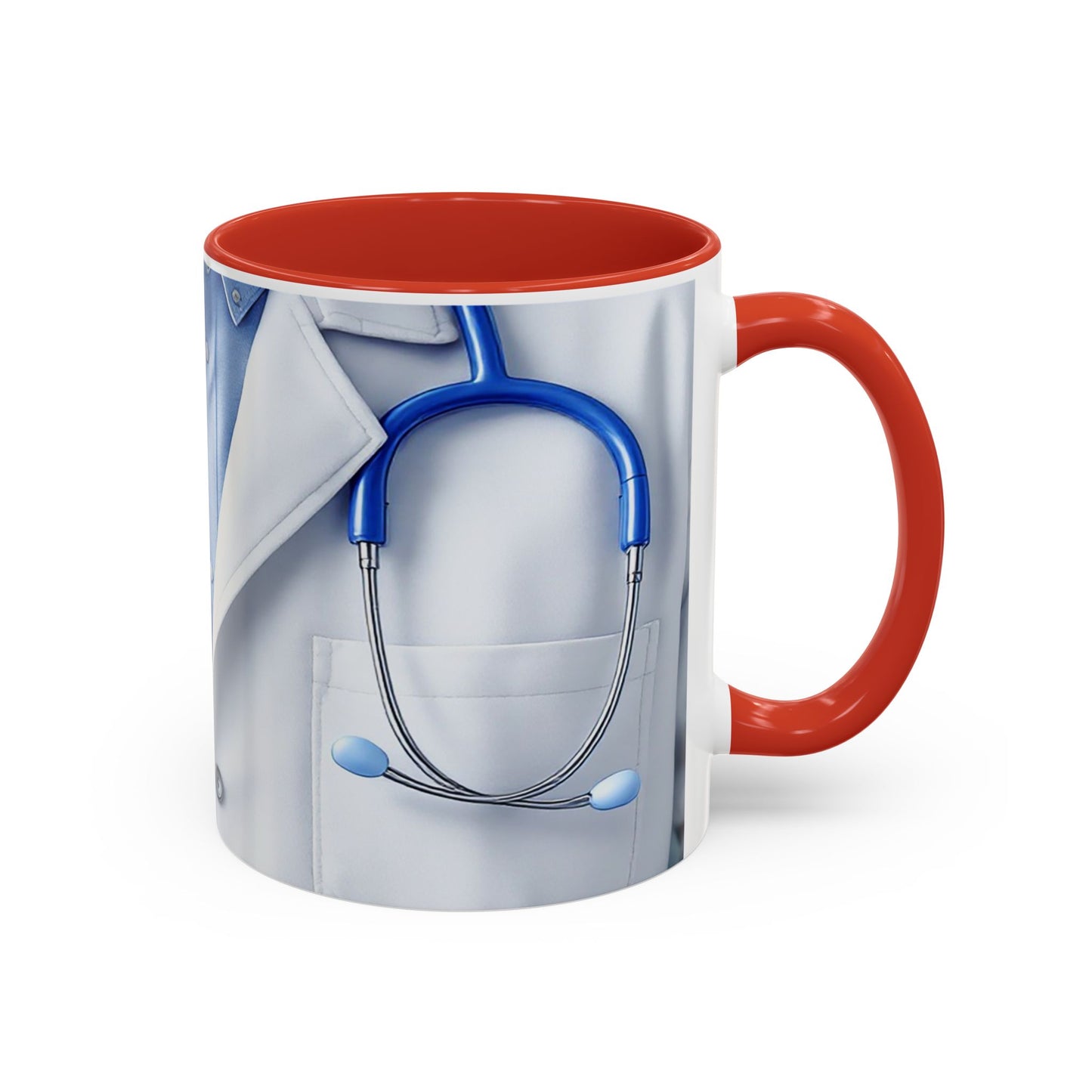 Personalized Medical Doctor Accent Coffee Mug | Father's Day Gift, Dad Mug, Coffee Lover Gift, Family Appreciation, Unique Drinking Cup