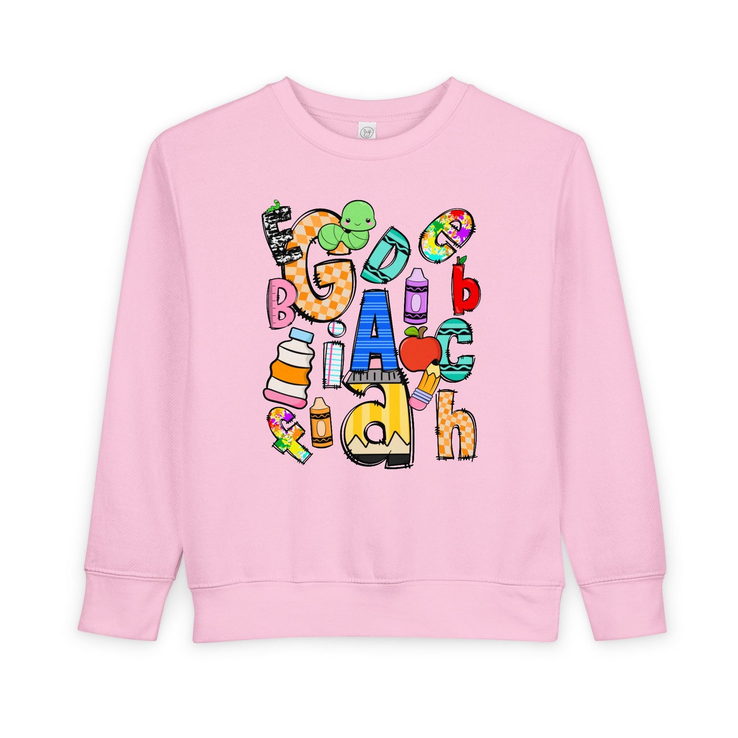Alphabet Toddler Sweatshirt: Fun Kindergarten Kids Shirt