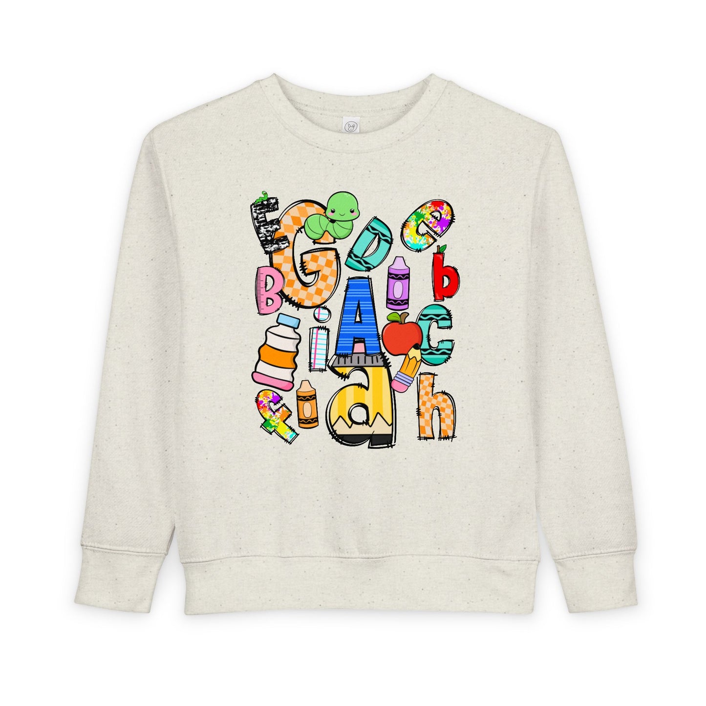 Alphabet Toddler Sweatshirt, Kindergarten Kids Shirt, School Shirt, Alphabet Kids Shirt, Toddler Preschool Fun Shirt toddler sweatshirt