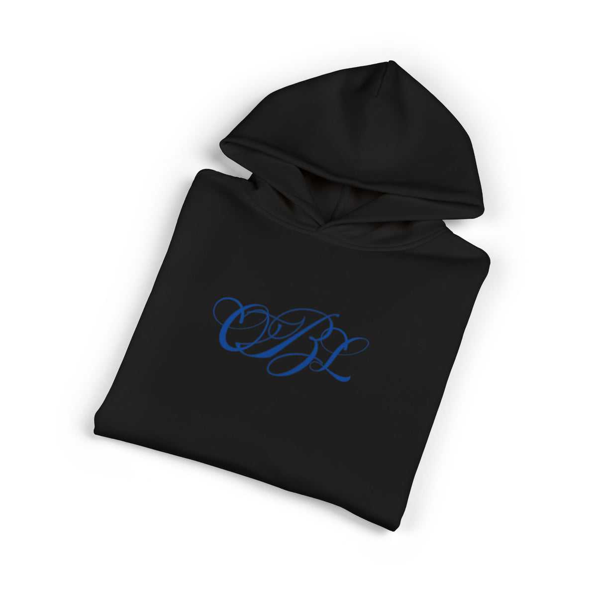 Monogram Script Initials Relaxed Hoodie