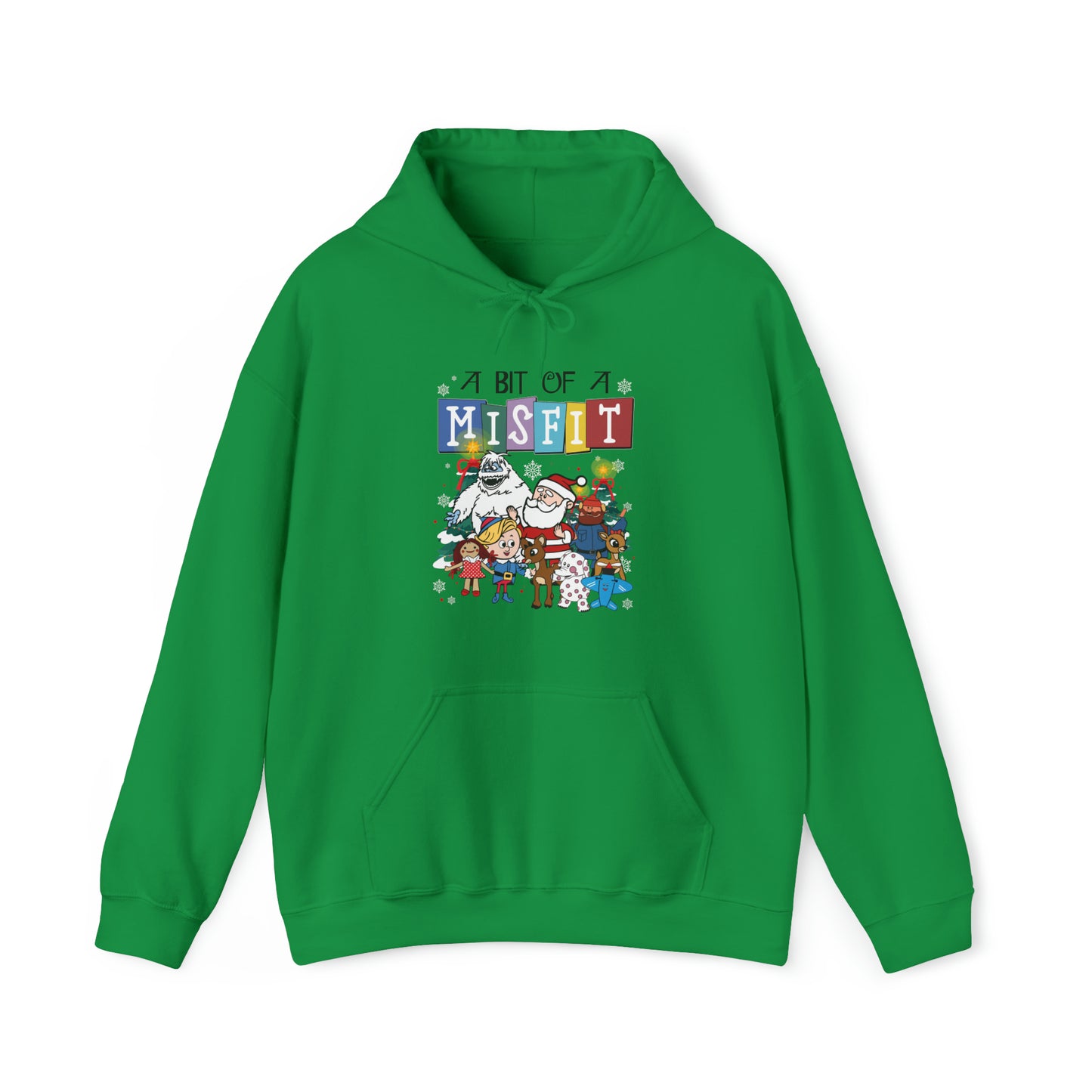 A Bit of a Misfit Unisex Heavy Blend™ Hooded Sweatshirt