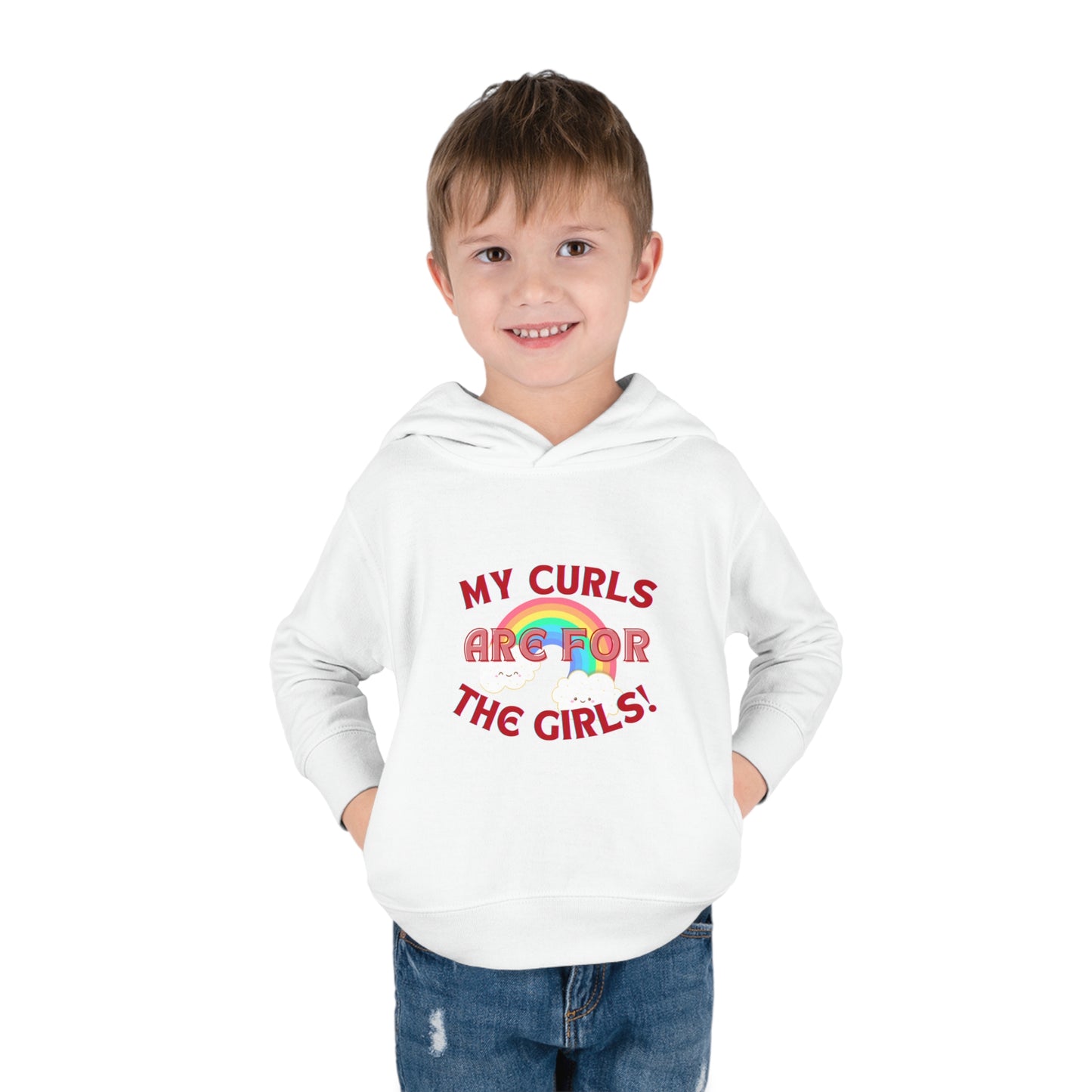 Toddler Hoodie - My Curls are for the Girls