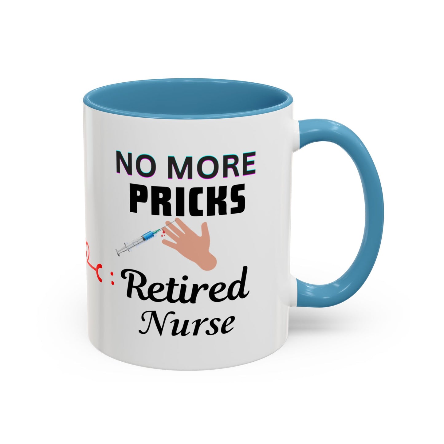 Retired Nurse Save Yourself  Coffee Mug, Fun Gift for Retirement, Personalized Mug for Nurses, Coffee Cup for Grandkids Contact, Perfect for Holidays