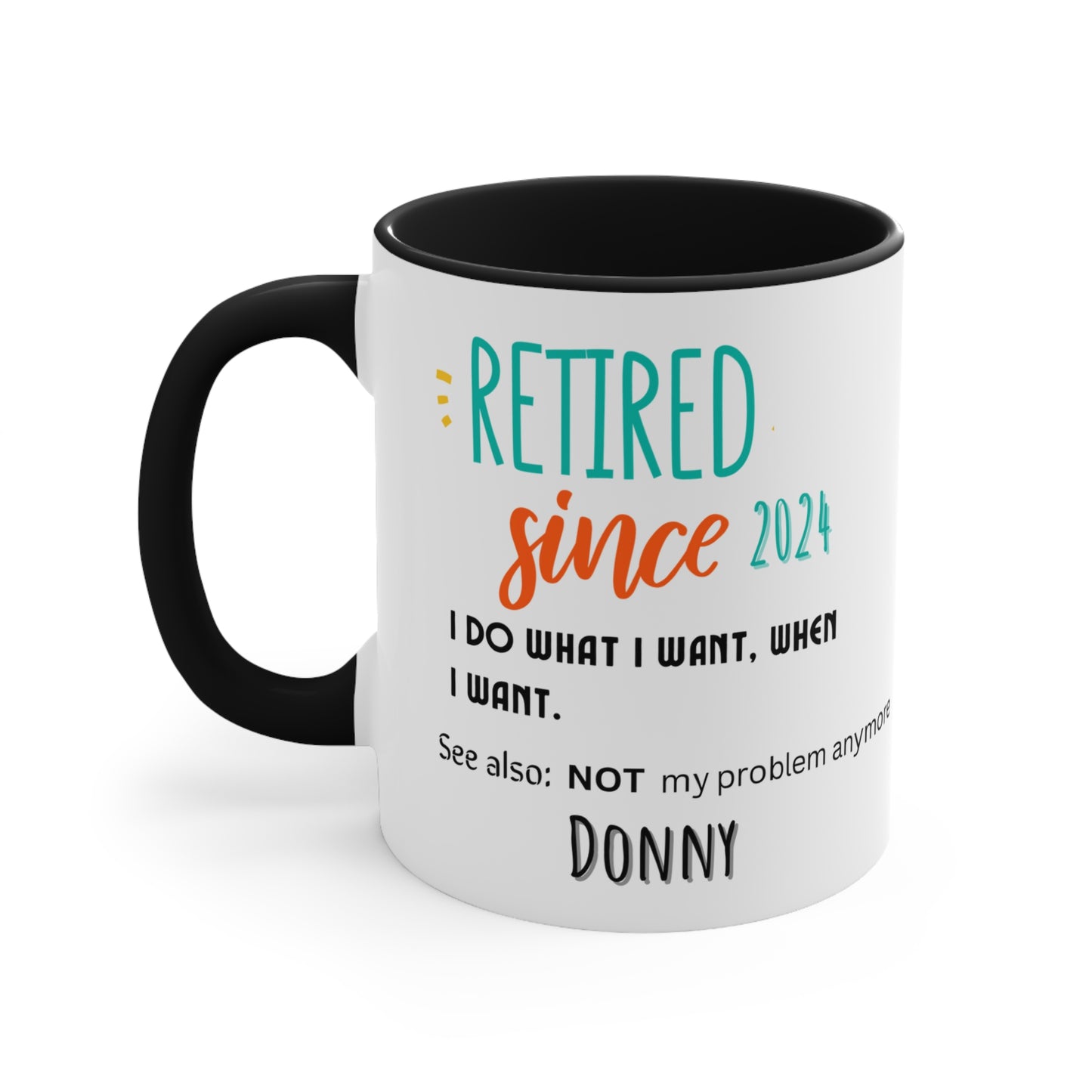 Personalized Retired Coffee Mug, Retirement Coffee Cup, Retirement Mug, Retirement Cup, Retirement Gifts, Gift for her/him