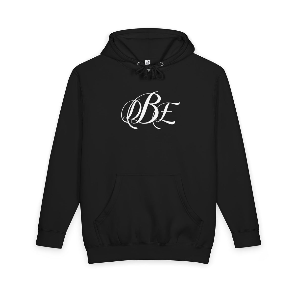 BE Monogram Black Hoodie