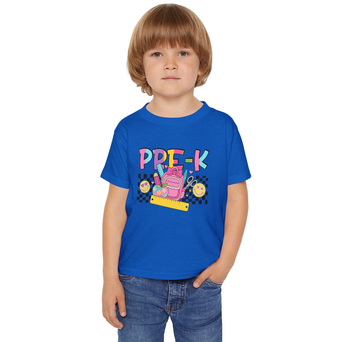 Pre-K Adventure Toddler T-shirt, Perfect for Back to School, Kindergarten Celebration, Kids Gift, Educational Fun, Playful Design