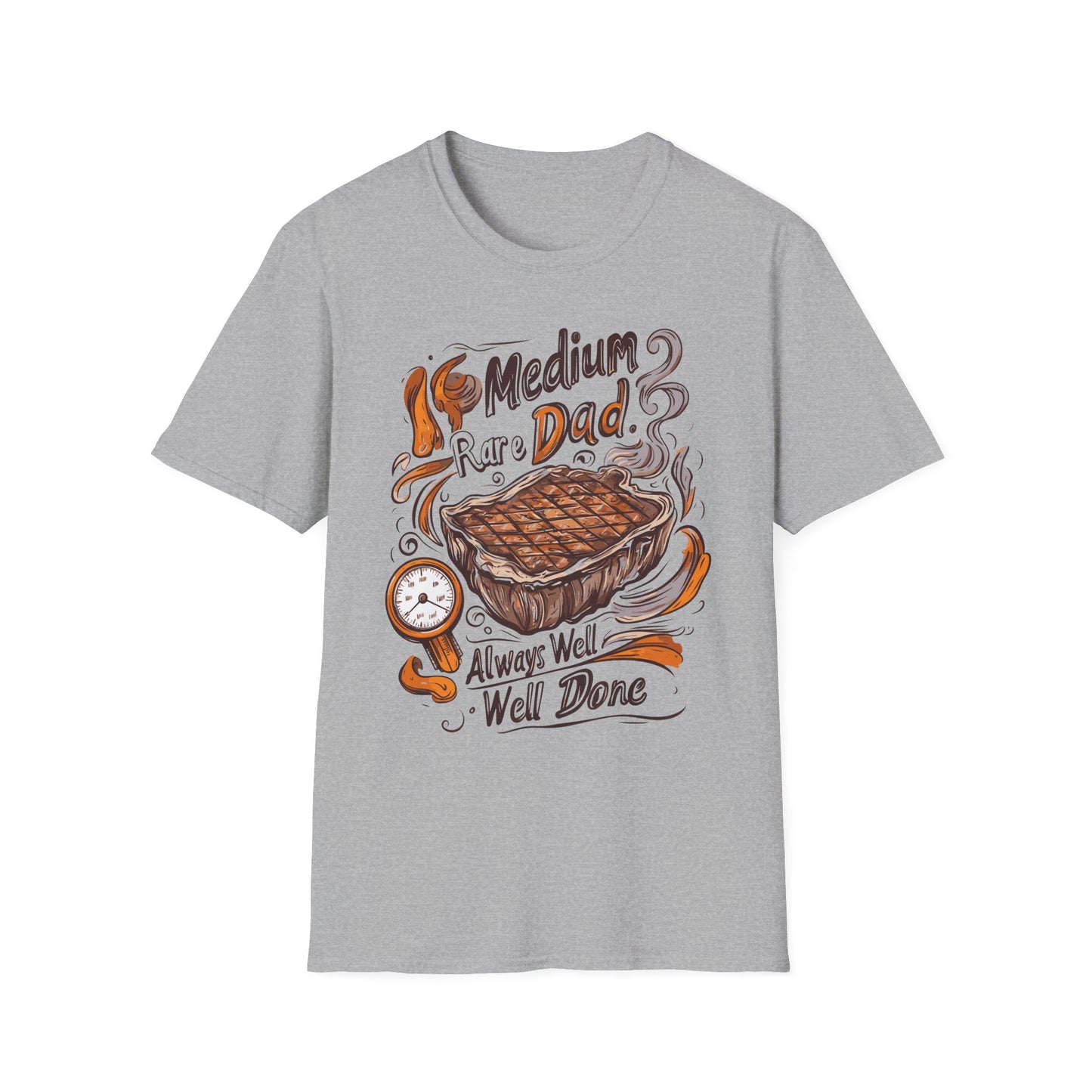 Medium Rare Dad T-Shirt, Dad BBQ shirt, BBQ Lover Shirt, Meat Lover shirt, Gifts for dad, Tailgating shirt, Gifts for him, BBQ party outfit