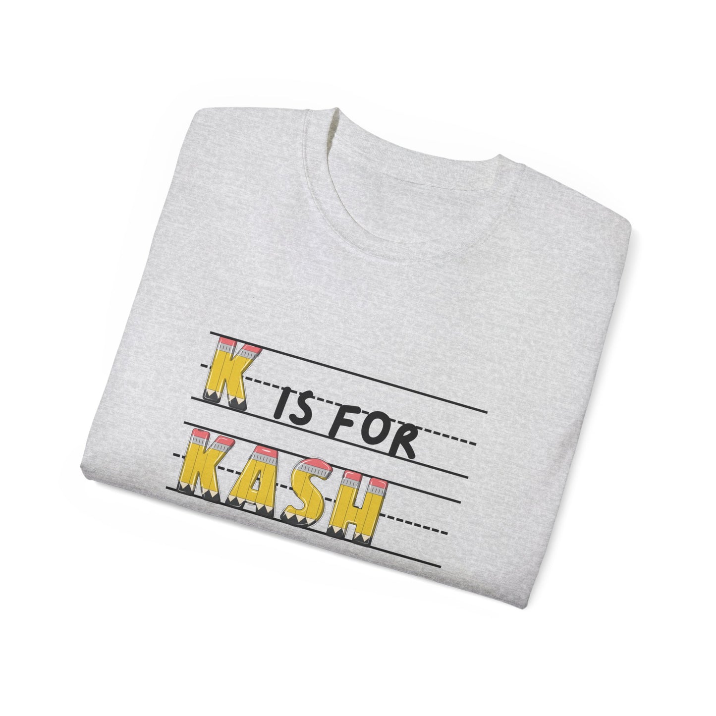 Unisex T-shirt, Personalized Tee, Custom Name School Shirt, Back to School