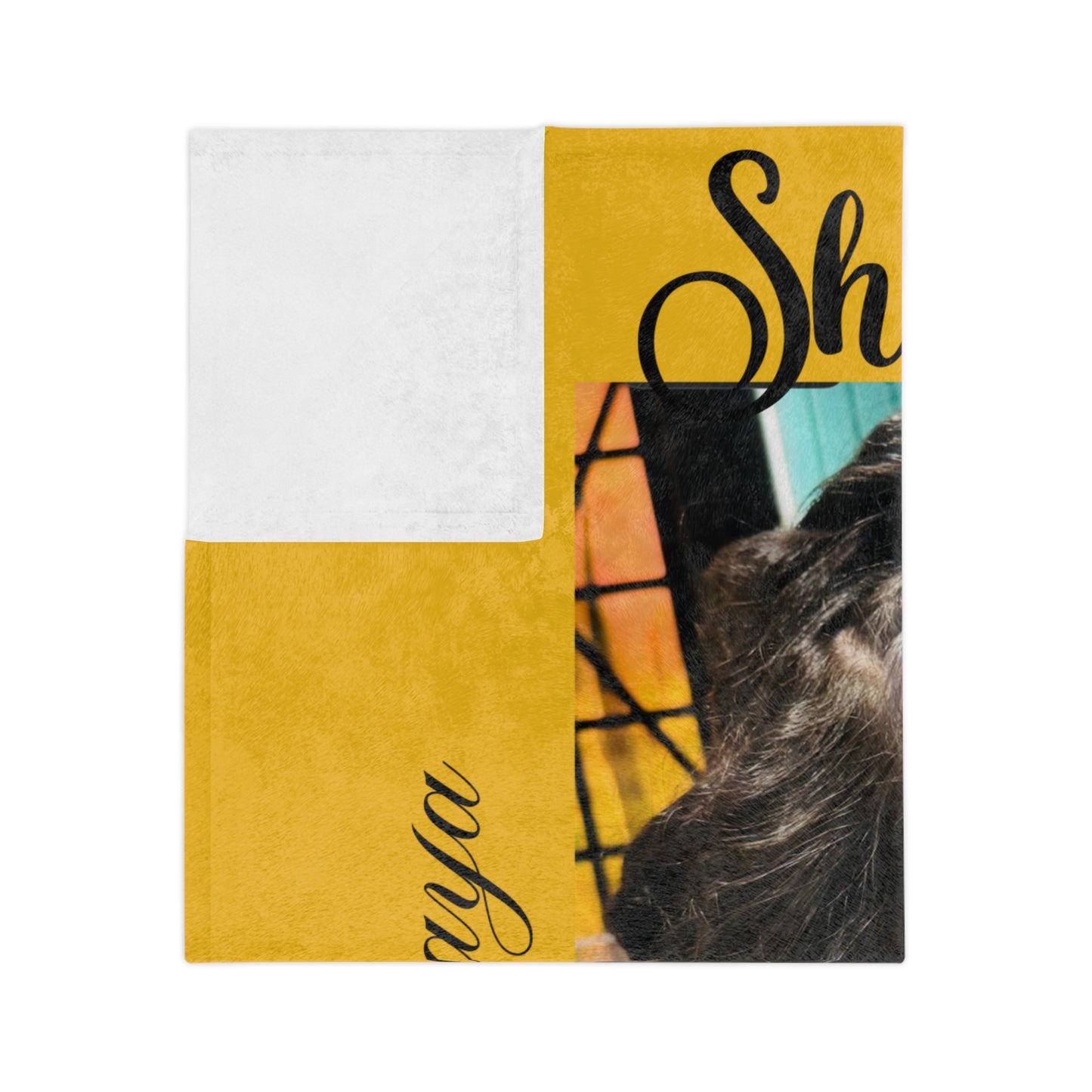 Personalized Velveteen Microfiber Blanket with Name - Cozy Custom Blanket for Kids