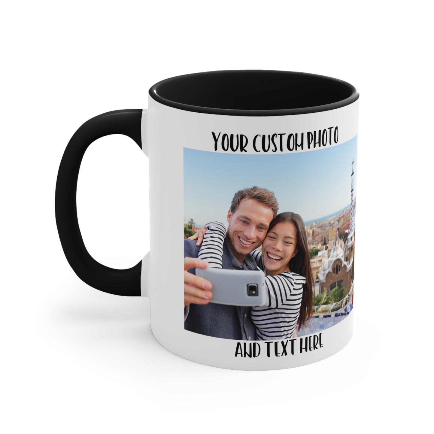 Customizable Logo-Text Mug , Photo Coffee Mug, Custom Mug Gift for Mom, Anniversary Gift for Her/Him, Christmas gift, Birthday Gift