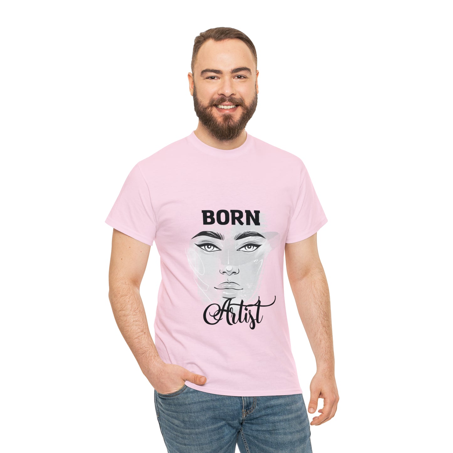 Born Artist Unisex Heavy Cotton Tee